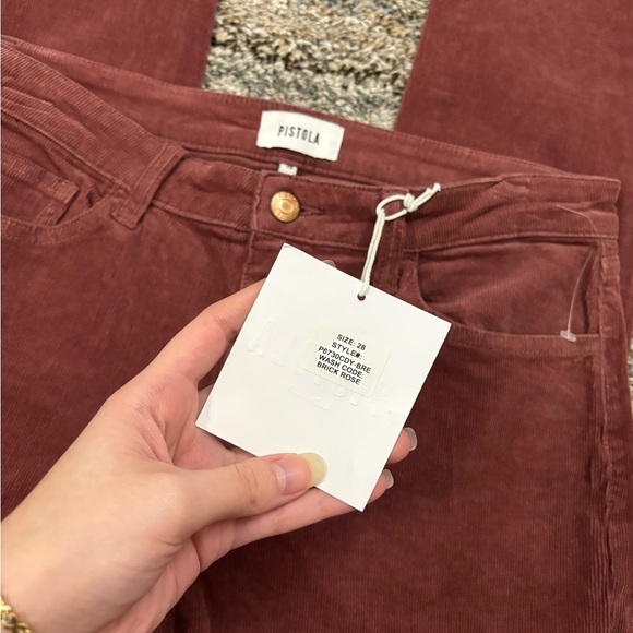 Pistola Corduroy Mid Rise Skinny Jeans Sz 28 NWT | Pistola Corduroy Skinny Jeans - Picture 4 of 13
